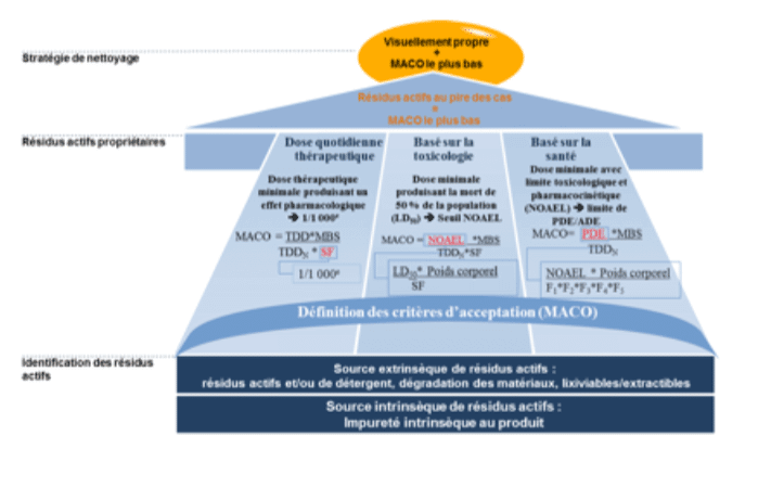 Tableau 2 : Bonnes Pratiques de Fabrication pour la Validation du Nettoyage
