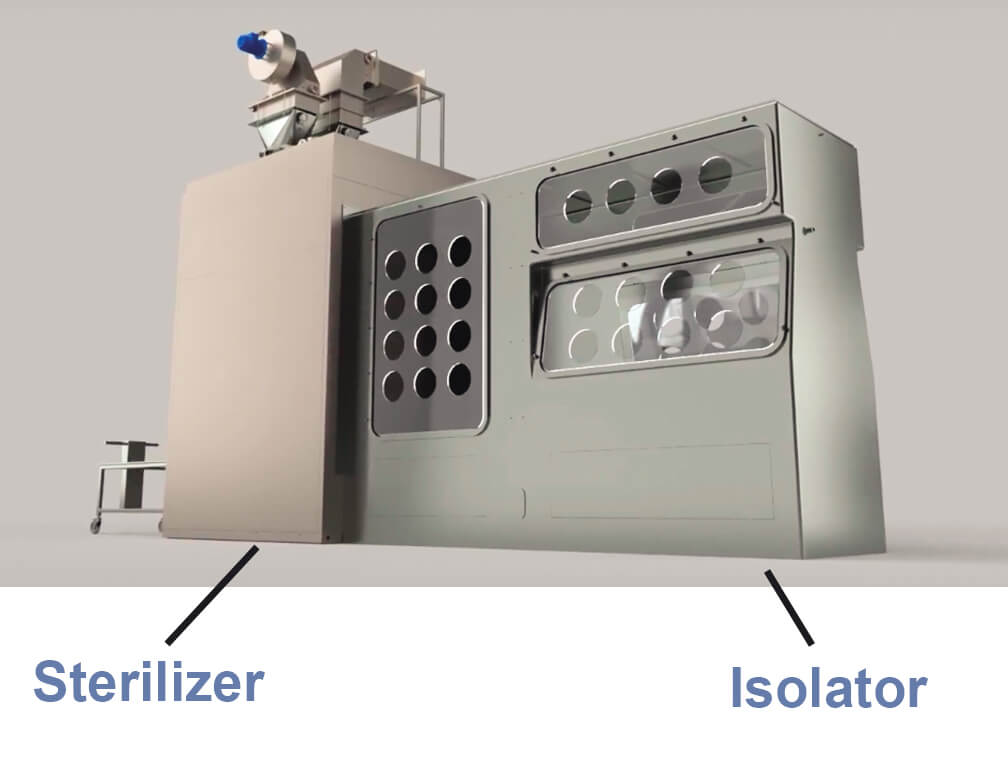 Hydrogen Peroxide Sterilization and Isolator Connections La Vague A3P