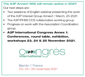 Annex 1 : Congrès 2021